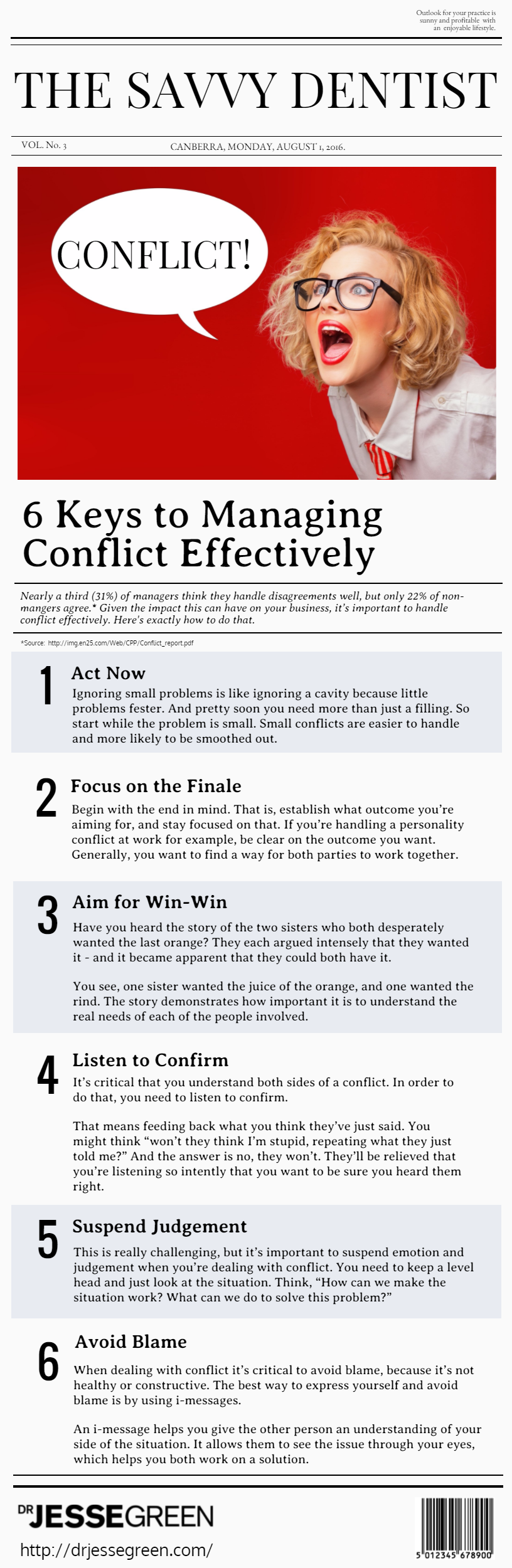 resolving conflict in record time